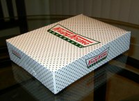 Krispy Kreme box